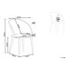 Beliani Silla de comedor CORNELL Beliani Silla de comedor CORNELL Beige