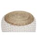 Beliani Puf AIZA Beliani Puf AIZA Blanco/ Beige