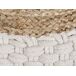 Beliani Puf AIZA Beliani Puf AIZA Blanco/ Beige