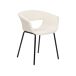 Beliani Silla de comedor ELMA Beliani Silla de comedor ELMA Blanco/ Beige