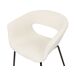 Beliani Silla de comedor ELMA Beliani Silla de comedor ELMA Blanco/ Beige
