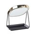 Beliani Espejo de maquillaje DORDOGNE 24x13 Beliani Espejo de maquillaje DORDOGNE 24x13 Dorado