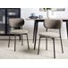 Beliani Silla de comedor CASEY Beliani Silla de comedor CASEY Gris Oscuro