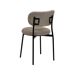 Beliani Silla de comedor CASEY Beliani Silla de comedor CASEY Gris Oscuro