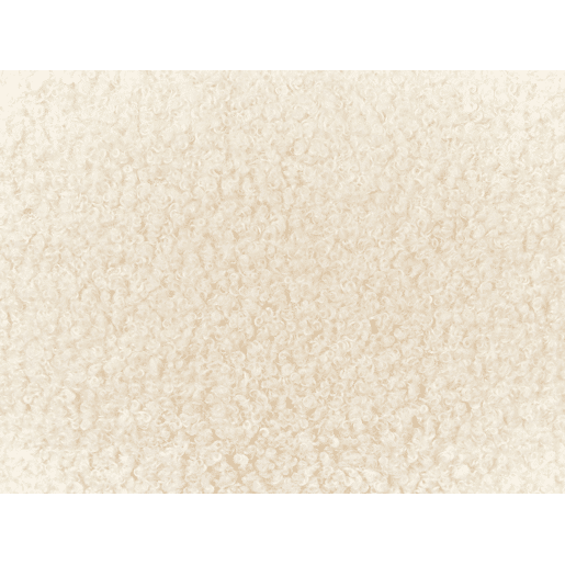 Conjunto de 2 almofadas decorativas HESPERIS Bouclé Creme Sólido