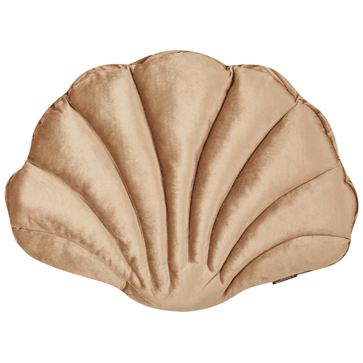 Conjunto de 2 almofadas decorativas CONSOLIDA Veludo 47 x 35 cm Cor de areia Sólido