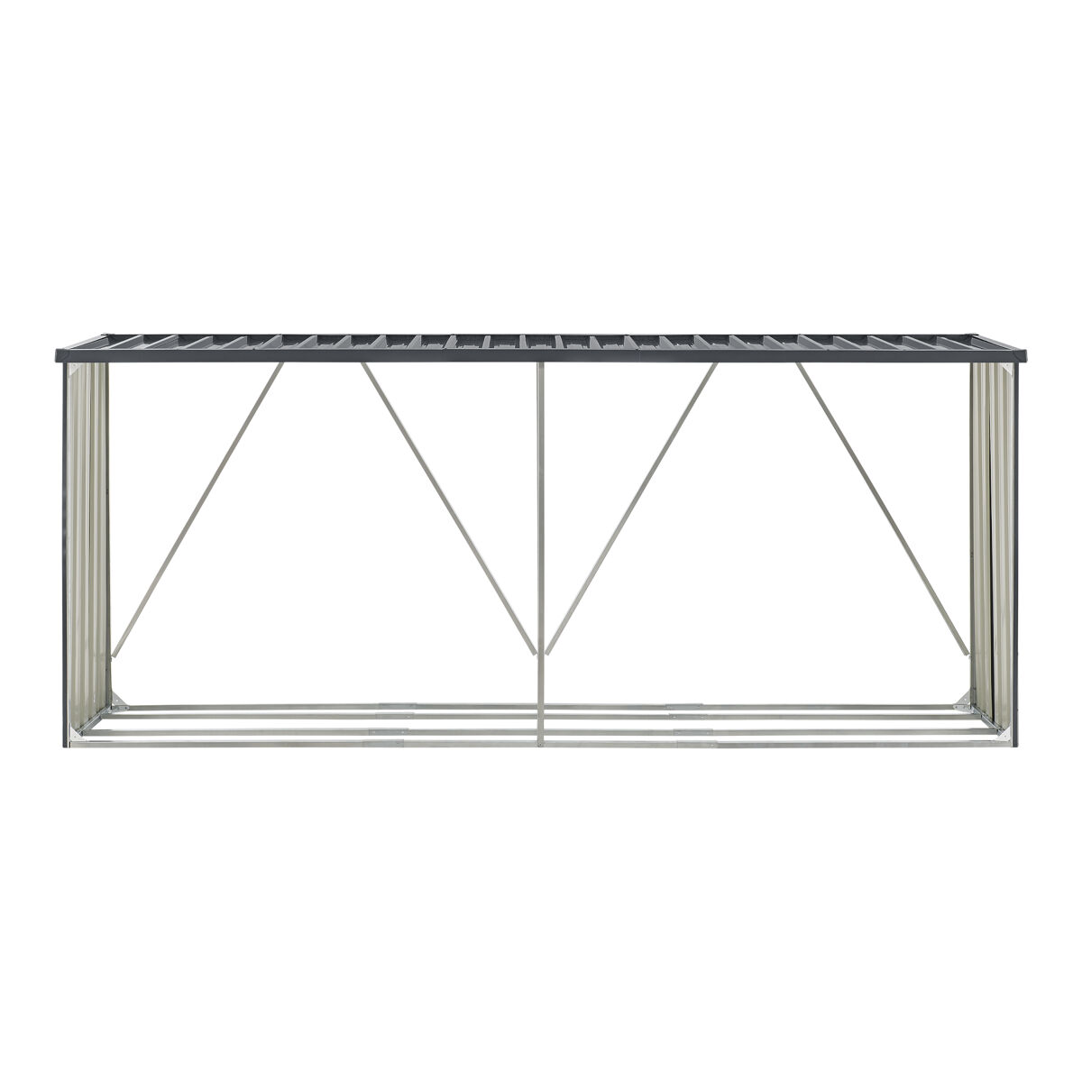 Soporte para leña Kalmar Sistema Clipping acero galvanizado 352