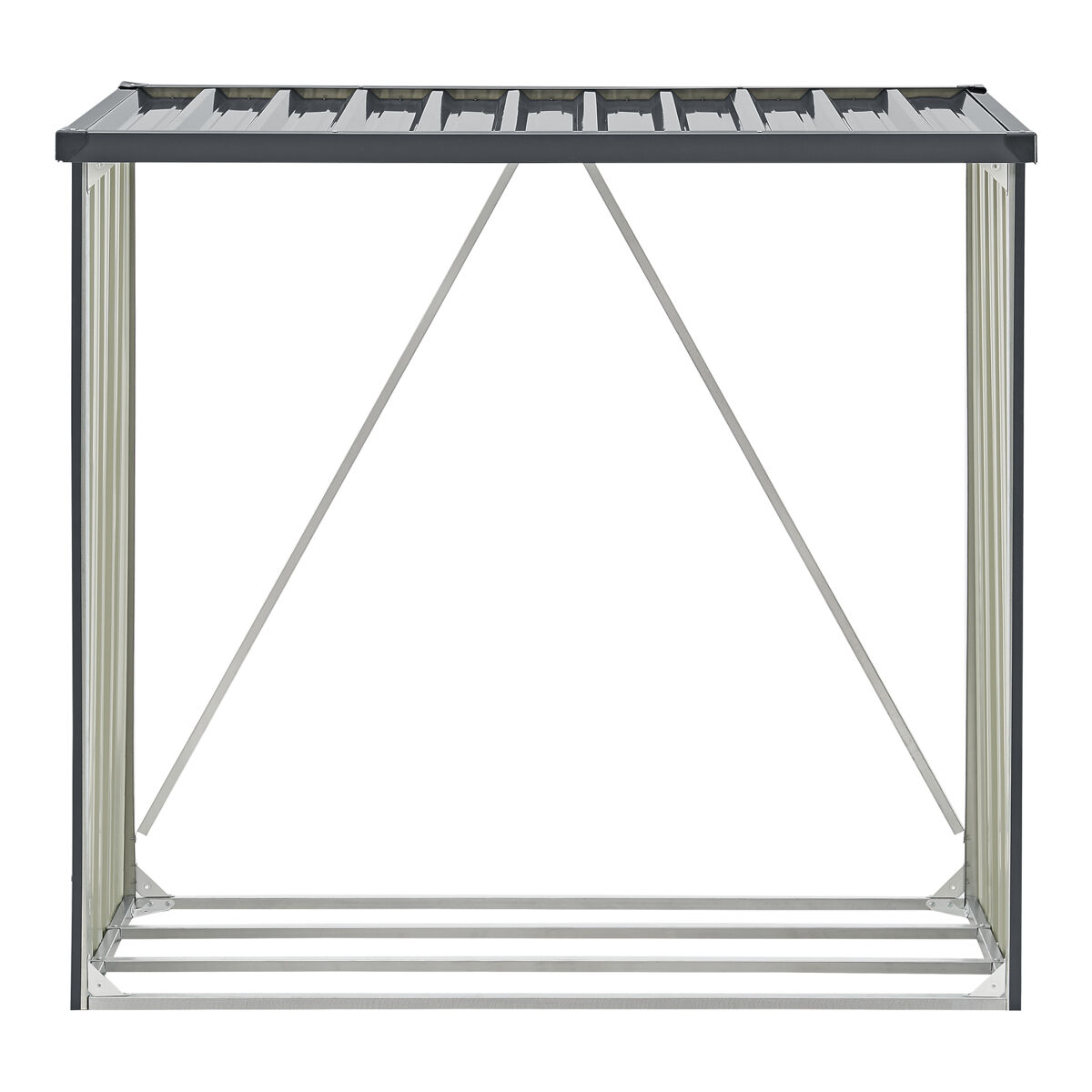 Soporte para leña Kalmar Sistema Clipping acero galvanizado 156