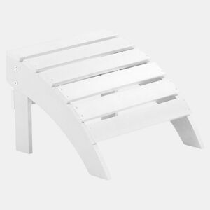 Repousa-pés de jardim ADIRONDACK Branco