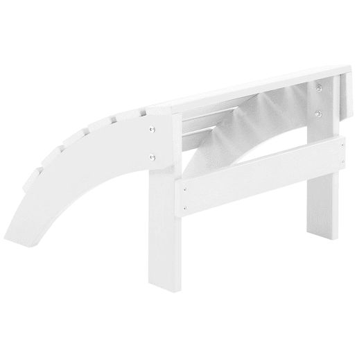 Repousa-pés de jardim ADIRONDACK Branco