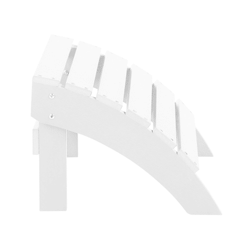 Repousa-pés de jardim ADIRONDACK Branco