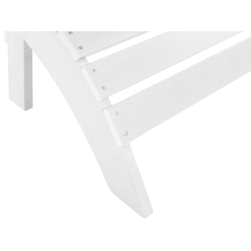 Repousa-pés de jardim ADIRONDACK Branco