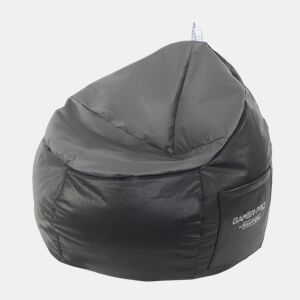 Puff Gamer Junior couro ecológico Interior Cinza HAPPERS