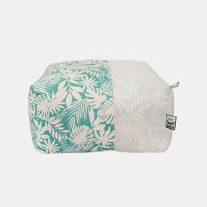 Puff Cuadrado XL Print Turquesa XL HAPPERS
