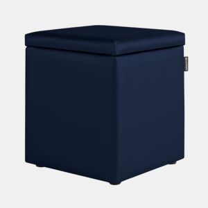 Puff Cube Arcon Leatherette Abafador marinho interno 1 UNIDADE HAPPERS