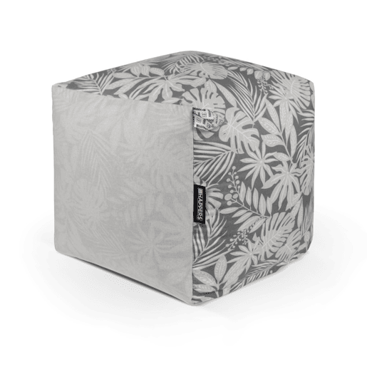 Puff Cuadrado Print Gris HAPPERS Puff Cuadrado Print Gris HAPPERS