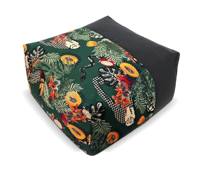 Puff cuadrado xl forest xl happers