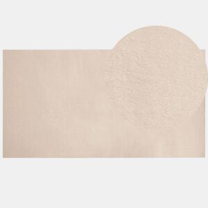 Tapete de pelo sintético MIRPUR Creme 80 x 150 cm