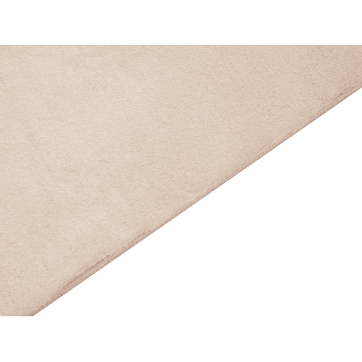 Tapete de pelo sintético MIRPUR Creme 80 x 150 cm