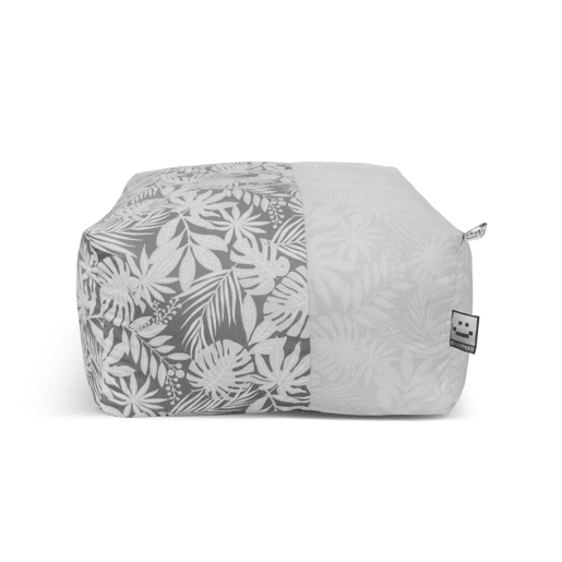 Puff Cuadrado XL Print Gris XL HAPPERS