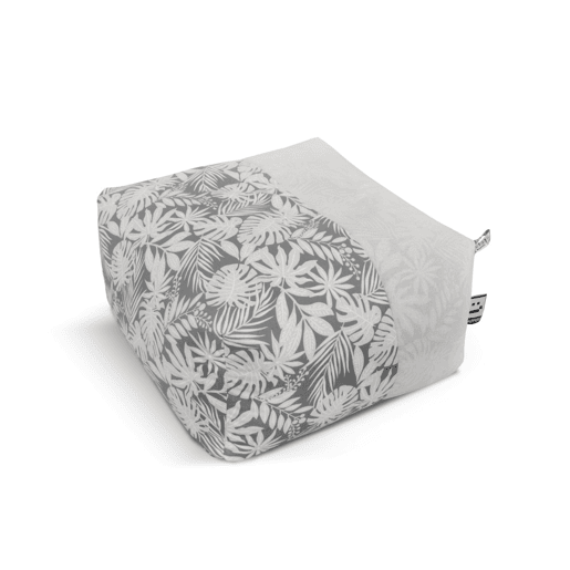Puff Cuadrado XL Print Gris XL HAPPERS