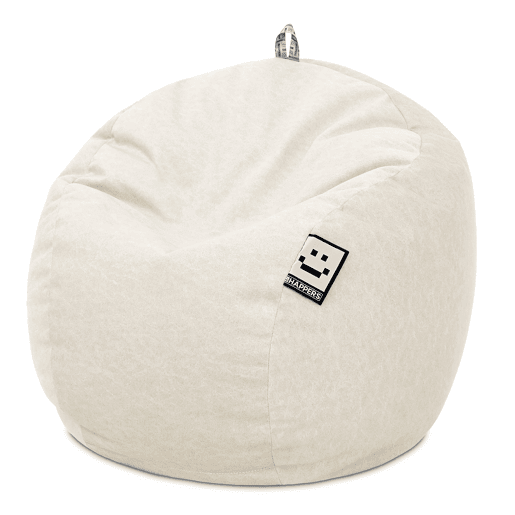 Puff Bola Aveludado Vintage Cru Único HAPPERS