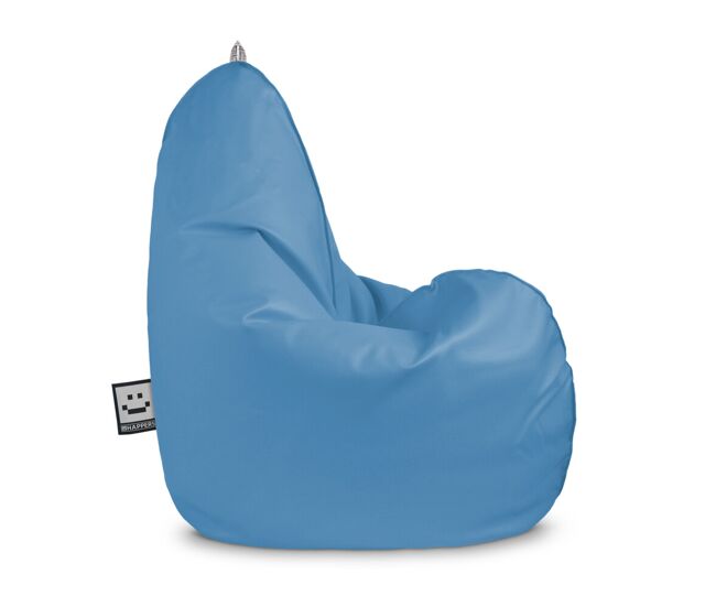 Puff pera relax polipiel azul cielo happers infantil infantil happers