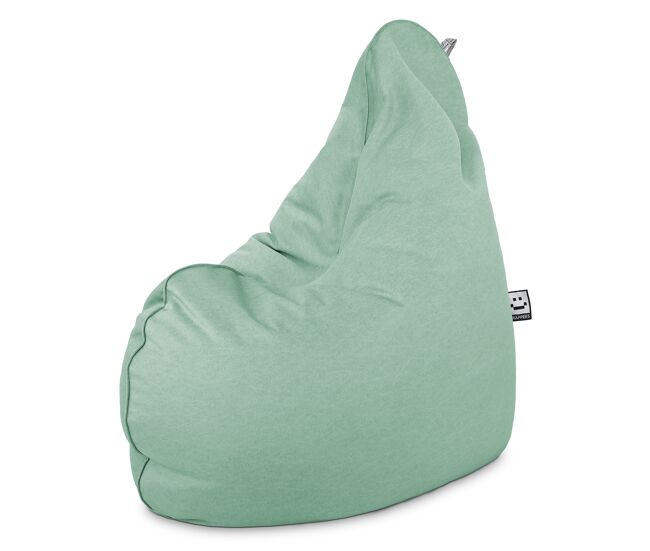 Puff pera relax terciopelo vintage menta xl happers