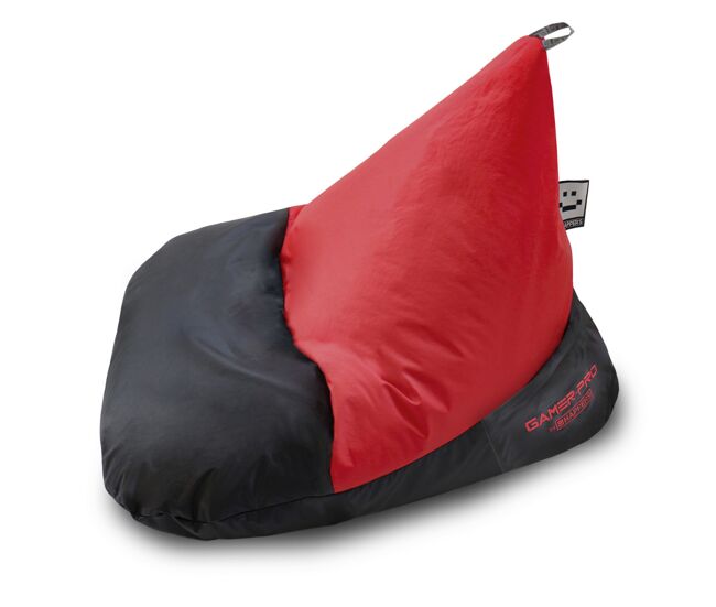 Puff gamer pirámide polipiel rojo infantil happers