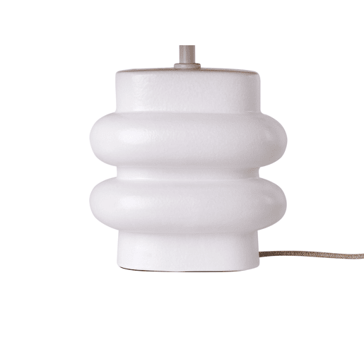Candeeiro de mesa JUDY Cerâmica Branco Candeeiro de mesa JUDY Cerâmica Branco