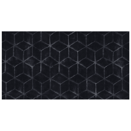 Tapete de pelo sintético THATTA Preto 80 x 150 cm