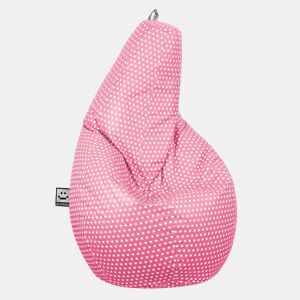 Puff Pear estampado com estrelas rosa HAPPERS XXL HAPPERS
