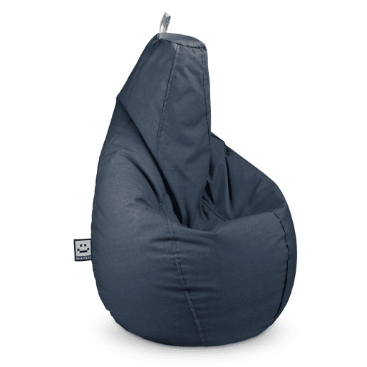 Puff Pera Naylim Mate Gris Petróleo XL Happers XL HAPPERS