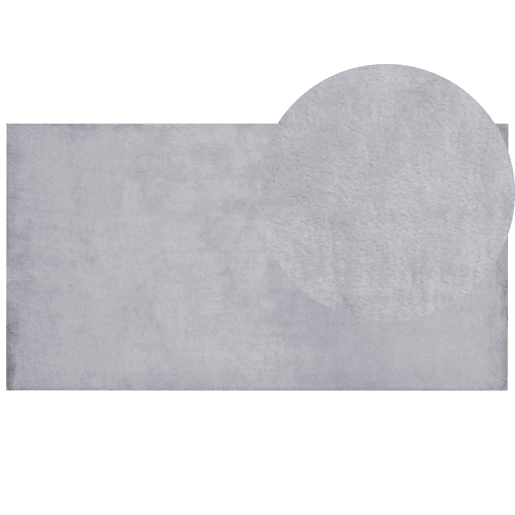 Tapete de pelo sintético MIRPUR Cinzento 80 x 150 cm