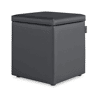 Puff Cube Arcon Leatherette Interior Grey Happers PACK 2 UNIDADES HAPPERS