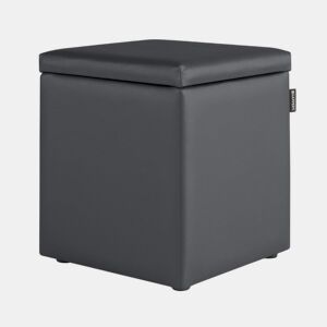 Puff Cube Arcon Leatherette Interior Grey Happers PACK 2 UNIDADES HAPPERS