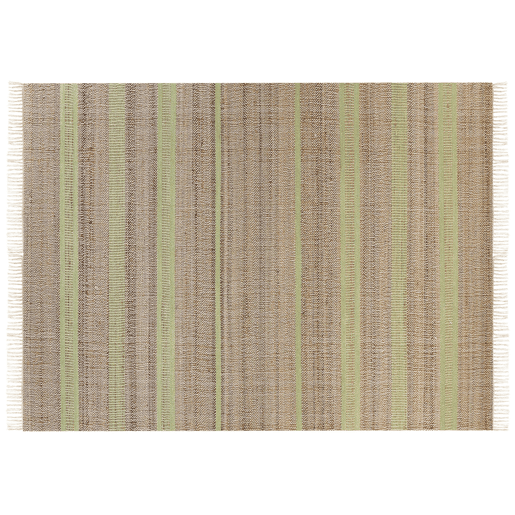 Tapete TALPUR Verde claro 160 x 230 cm Juta