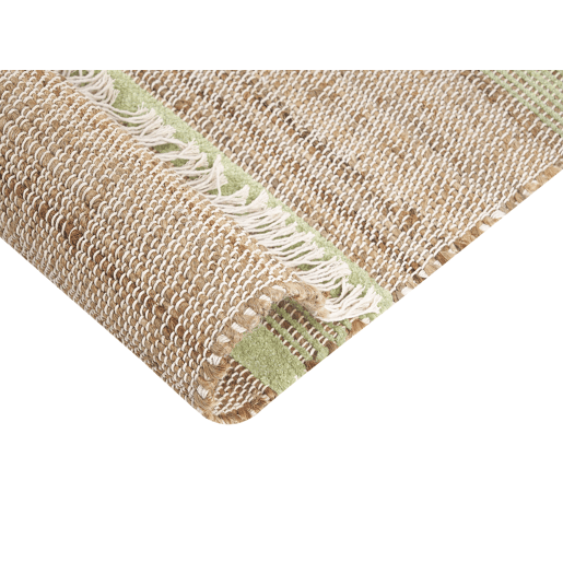 Tapete TALPUR Verde claro 160 x 230 cm Juta