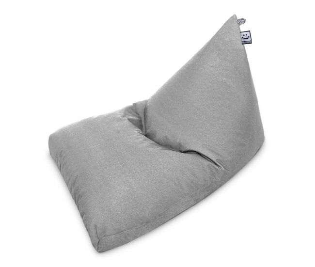 Puff pirámide naylim mate para exterior gris claro xl happers