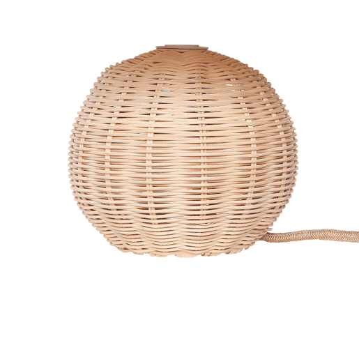 Candeeiro de mesa CINDER Rattan Natural Candeeiro de mesa CINDER Rattan Natural