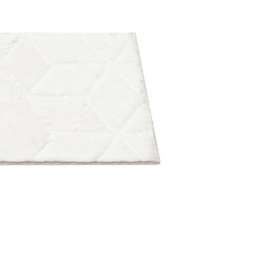 Tapete de pelo sintético THATTA Branco 80 x 150 cm
