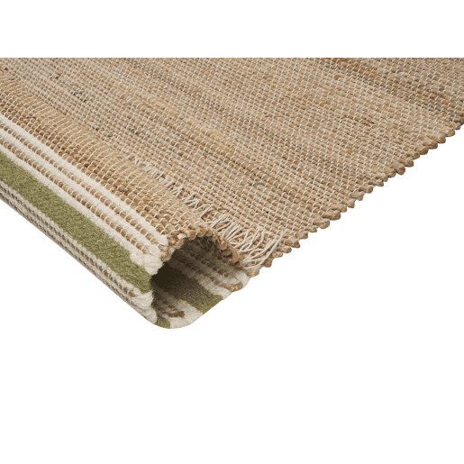 Tapete MIRZA Verde-oliva 80 x 150 cm Juta