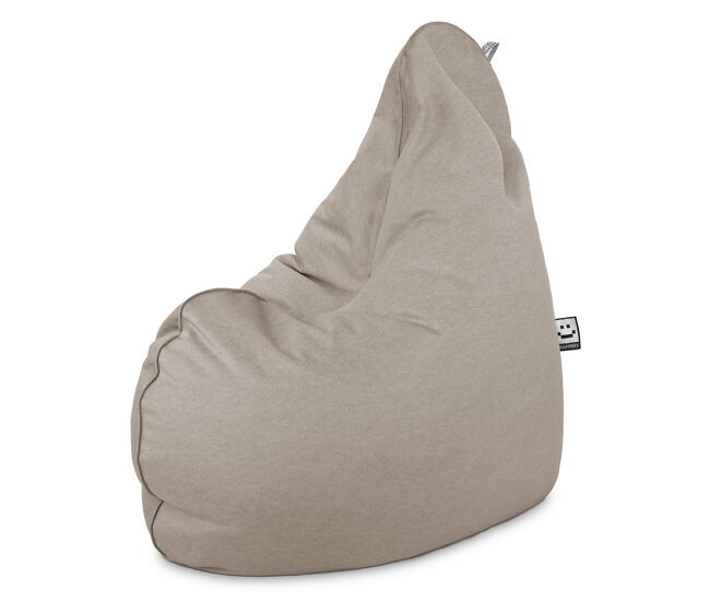 Puff pera relax terciopelo vintage piedra xl happers