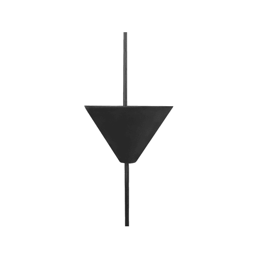 Candeeiro suspenso SEGRE L Preto Candeeiro suspenso SEGRE L Preto