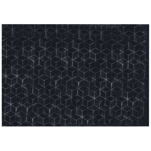 Tapete de pelo sintético THATTA Preto 160 x 230 cm