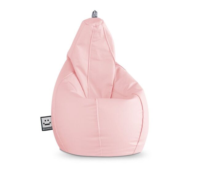 Puff pera polipiel rosa happers xxl xxl happers