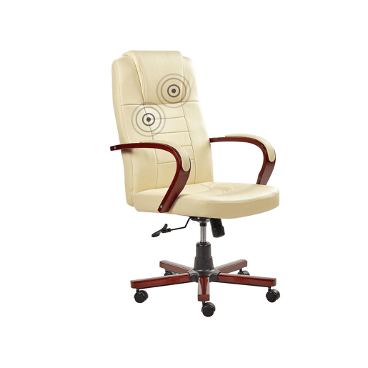 Cadeira de massagem DIAMOND com aquecimento Pele Creme Cadeira de massagem DIAMOND com aquecimento Pele Creme