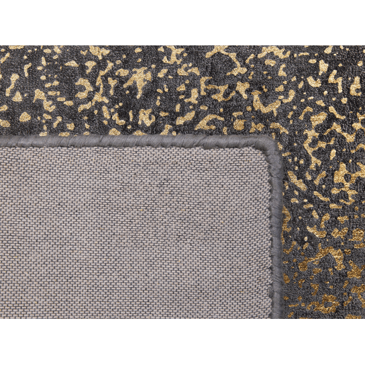 Tapete ESEL Dourado 140 x 200 cm Viscose