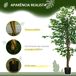 Planta Artificial PEVA HOMCOM, hogar - decoración Planta Artificial PEVA HOMCOM, hogar - decoración Verde