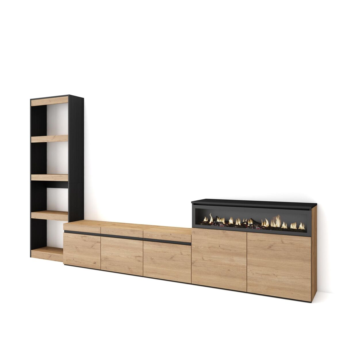 Muebles de Salón para TV 310 Roble
